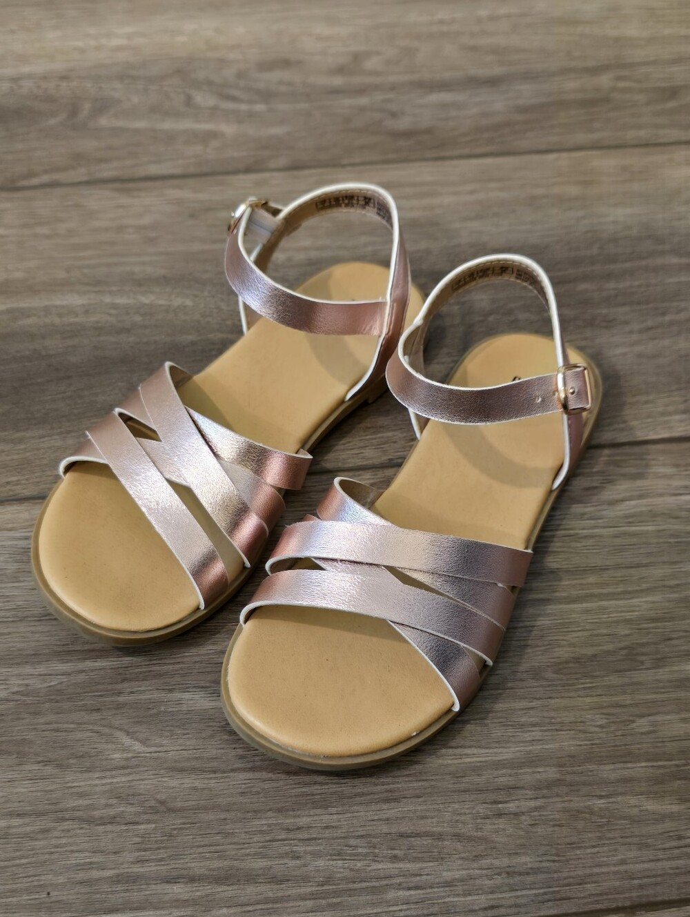 Girls GAP Rose Gold Sandals